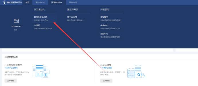 eyoucms仿站之支付宝公匙 私匙 APPID 配置方法(图2)